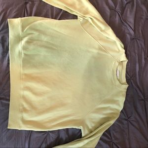✨flash sale✨ lime green ae aerie sweatshirt